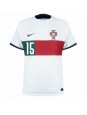 Portugal Rafael Leao #15 Replika Borta Kläder VM 2022 Kortärmad